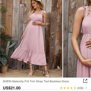 Maternity dress from shein
